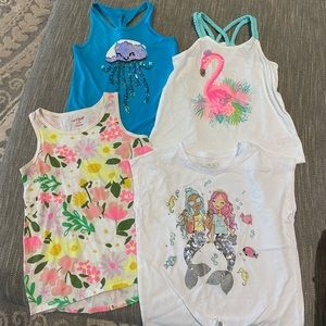 Girls summer tops